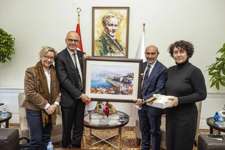 Başkan Soyer, İsveç’in Ankara Büyükelçisi’ni ağırladı