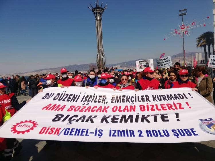 DİSK iş bıraktı: Bu böyle gitmez