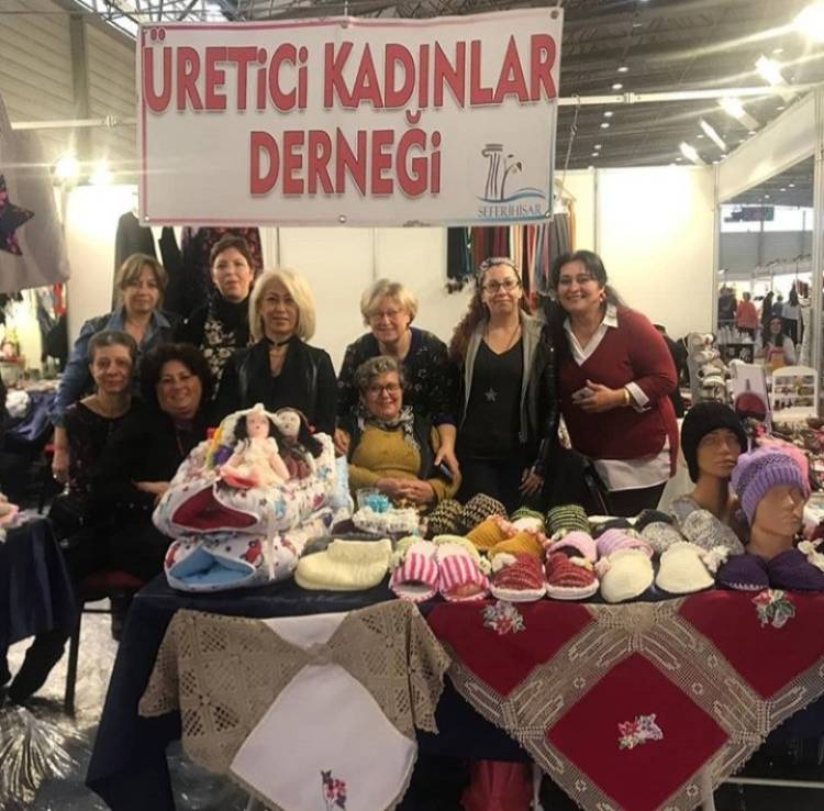 Seferihisar'da kadın üretici atölyesi başladı