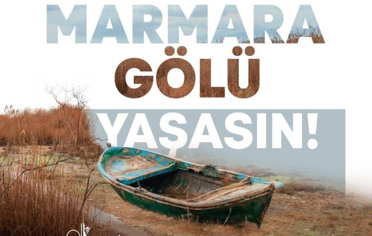 Marmara Gölü kampanyasına Manisa'dan büyük destek