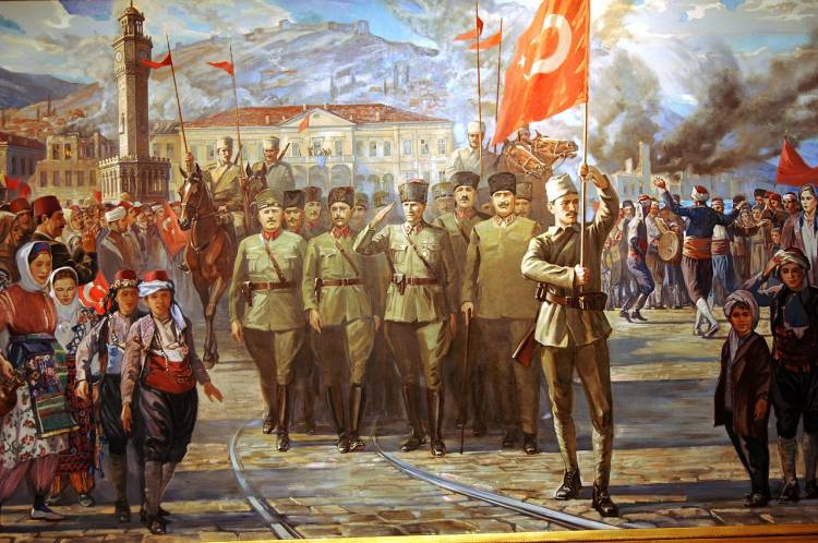 Dağlarında çiçekler açan İzmir