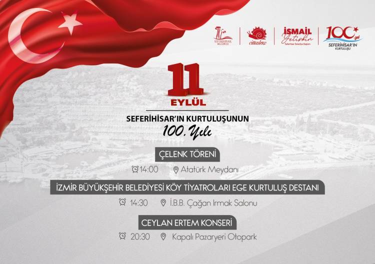 Seferihisar 100. yıl şenliklerine hazır