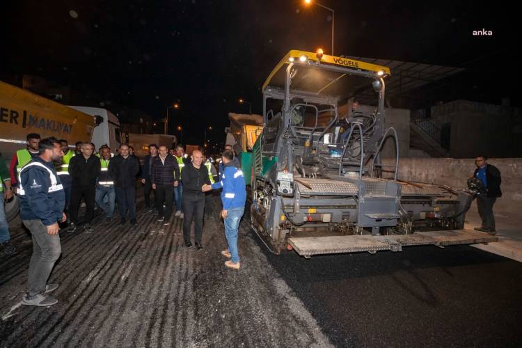 İzmir Buca Gürçeşme Caddesinde Asfalt Çalışmalarında Sona Gelindi!