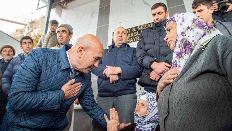 Başkan Soyer Bir Kez Daha Kiraz'ın Dokuzlar Köyünde!