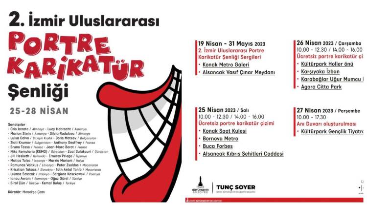 Dünyaca Ünlü Karikatüristler İzmirliler İçin Çizecek!