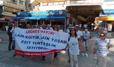 Muğla'da ÇEDES Eylemi: Laik Eğitime Dokunamazsınız!