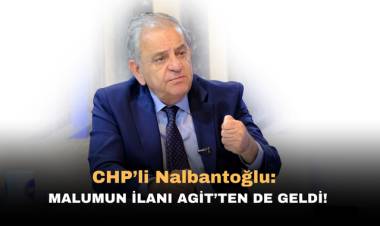 CHP'li Nalbantoğlu: Malumun ilanı AGİT'ten de geldi!