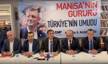 Manisa'dan Özgür Özel'e Tam Destek! "Yolu yolumuzdur, sonuna kadar arkasındayız"