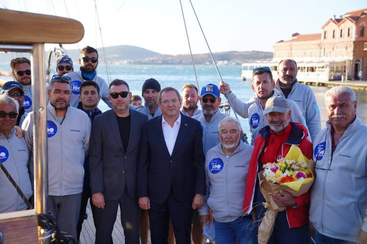 CUMHURİYETİN 100. YILINDA SELANİK’TEN YOLA ÇIKAN BODRUM CUP FİLOSU AYVALIK’TA